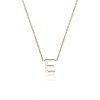 9ct Yellow Gold  'E' Letter Necklace