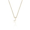 9ct Yellow Gold 'J' Letter Necklace