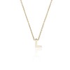 9ct Yellow Gold 'L' Letter Necklace