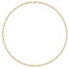 9ct Yellow Gold 20" Paper Chain Necklet