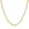 9ct Yellow Gold 20" Paper Chain Necklet