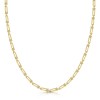 9ct Yellow Gold 18 Inch Mini Industrial Chain Necklet