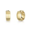 9ct Yellow Gold 10mm Hoop Earrings