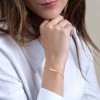 9ct Yellow Gold Plain Bar Bracelet