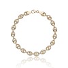 9ct Yellow Gold Fashion Link Bracelet