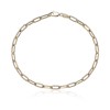 9ct Yellow Gold Paperclip Bracelet