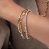 9ct Yellow Gold Paper Chain Bracelet