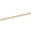 9ct Yellow Gold Square Link Chain Bracelet
