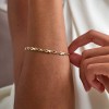 9ct Yellow Gold Infinity Link Bracelet