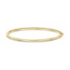 9ct Yellow Gold Plain Bangle