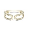 9ct Yellow Gold Open Link Ring