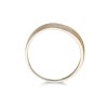9ct Yellow Gold Textured Double Row Ring