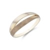 9ct Yellow Gold Textured Double Row Ring