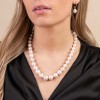 9ct Yellow Gold 11-13mm Freshwater Pearl Necklace