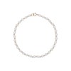 14ct Yellow Gold Bead and Freshwater Pearl Bracelet