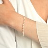 14ct Yellow Gold Bead and Freshwater Pearl Bracelet