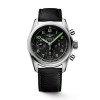 Longines Spirit 'Pioneer Limited Edition' Mens Watch L38291532 Black Arabic Dial Black Strap