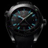 OMEGA Seamaster Planet Ocean 'Deep Black' 600M Co-Axial Master Chronometer GMT 45.5mm Mens Watch 215.92.46.22.01.001