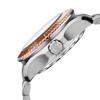 Omega Seamaster Planet Ocean Mens Watch O21530462106001 Grey Dial Orange Bezel Steel Bracelet
