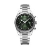 Omega Speedmaster 57 Mens Watch O33210415110001 Green Dial Steel Bracelet