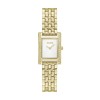 BOSS Lucy Precious Gold Tone Crystal Rectangle Ladies Watch 1502815
