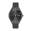 BOSS Tyler Stainless Steel Black Quartz 43mm Men’s Watch 1514105