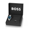 BOSS Principle 41mm Quartz Watch and Leather Card Holder Gift Set 1570178