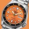 Seiko 5 Sports SKX 'Midi' Orange Mens Watch SRPK35K1