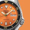 Seiko 5 Sports SKX 'Midi' Orange Mens Watch SRPK35K1