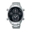 Seiko Prospex 'Black on Black' One Hundredth of a Second Speedtimer Solar Chronograph 42mm Mens Watch SFJ003P1