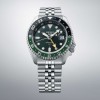 Seiko 5 Sports SKX GMT Green Mens Watch SSK035K1