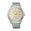 Seiko Presage Classic Series Delicate Cream Silk Mens Watch SPB478J1