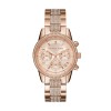 Michael Kors Bryant Rose Gold Tone Chronograph Ladies Watch MK6485
