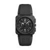 Bell & Ross BR-03 Chrono Black Matte 42mm Automatic Watch BR0394-BL-CE