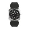 Bell & Ross BR-03 Automatic Mechanical 41mm Mens Watch BR03A-BL-ST/SRB