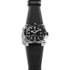 Bell & Ross BR-03 Diver Black Steel 42mm Watch BR03A-D-BL-ST-SRB