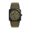 Bell & Ross BR-03 Military Ceramic 41mm Watch BR03A-MIL-CE/SRB