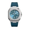 Bell & Ross BR-05 GMT Sky Blue 41mm Watch BR05G-PB-ST/SRB