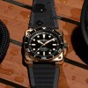 Bell & Ross Limited Edition BR-03 Diver Black Bronze 42mm Watch BR03A-D-BL-BR/SRB