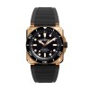 Bell & Ross Limited Edition BR-03 Diver Black Bronze 42mm Watch BR03A-D-BL-BR/SRB