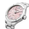 Baume & Mercier Riviera Ladies Watch Pink Dial Steel Bracelet M0A10675