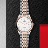 TUDOR 1926 M91551-0011 White Dia Dot Dial RG Bi Metal Bracelet