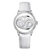 88 Rue Du Rhone White Leather Strap Watch