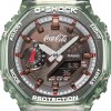 G-SHOCK Limited Edition 2100 Series Coca-Cola® Collaboration Analog-Digital Watch GA-2100CC-3A