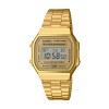 Casio Vintage Electro Luminescence Gold Unisex Watch A168WG-9EF