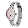 Olivia Burton Celestial 34mm Moon Phase Pink & Silver Bracelet Watch 24000297