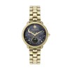 Olivia Burton Celestial 34mm Moon Phase Black & Gold Bracelet Watch 24000298