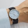 NOMOS Glashutte Ahoi Neomatik 38mm Date Sky Automatic Watch 526