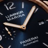 Panerai Luminor Marina Goldtech™ Sole Blu 44mm Mens Watch PAM01112