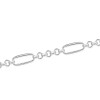Silver Fancy Belcher Style Link Bracelet